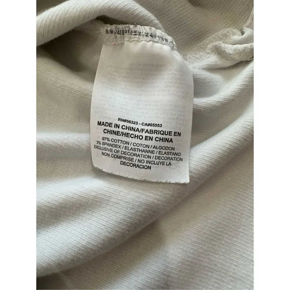 Nike Women's Rally‎ Metallic Fleece Crewneck Sweatshirt Ivory size M